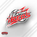 Eaton Reds Bold Impact Sticker