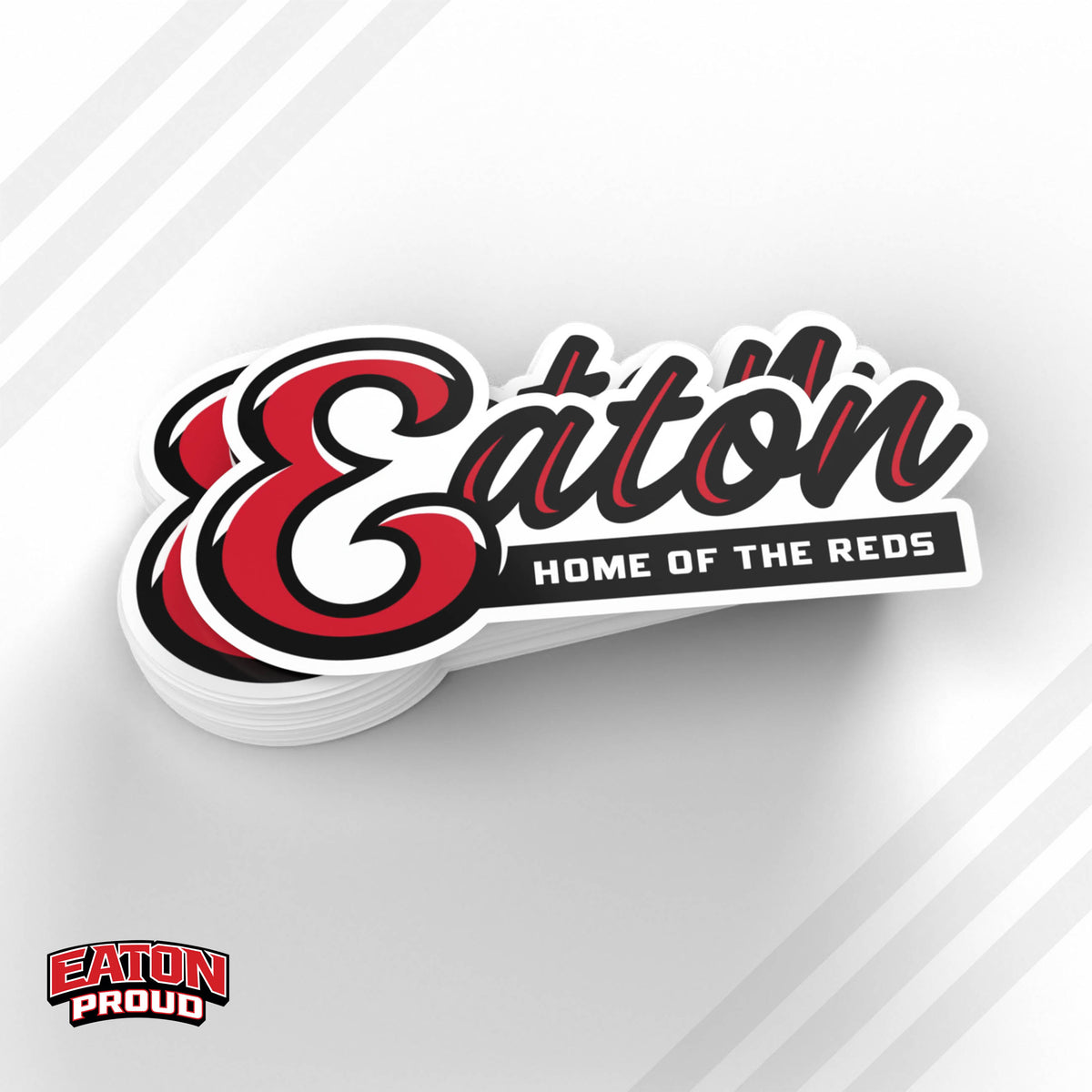 Home Of The Reds Sticker