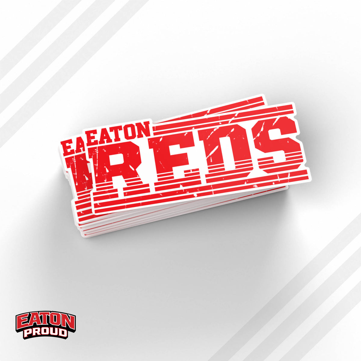 Vintage Varsity Stripes Sticker